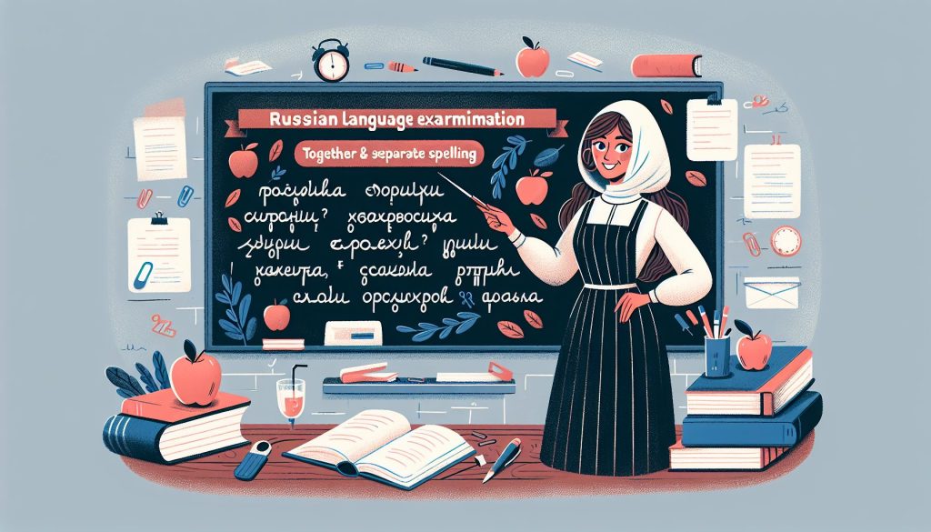 Школа ЕГЭ: русский язык — слитное и раздельное написание