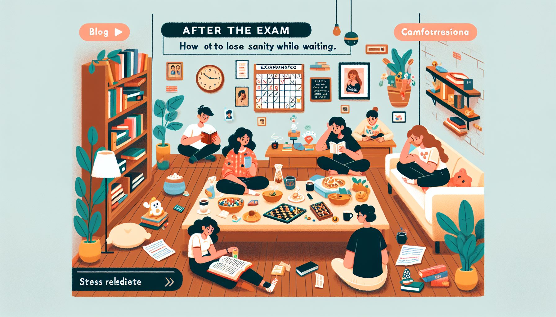 После экзамена: как не сойти с ума в ожидании