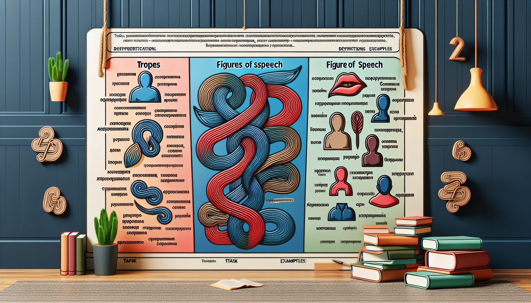 Как отличать тропы от фигур речи