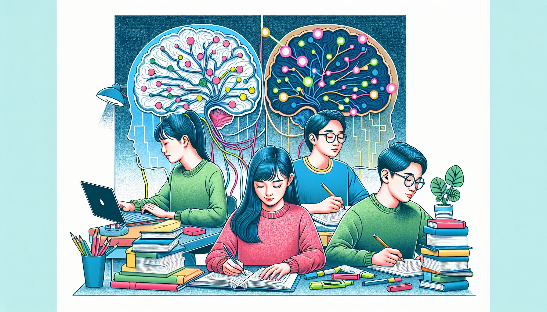 Как работает память при подготовке к экзамену