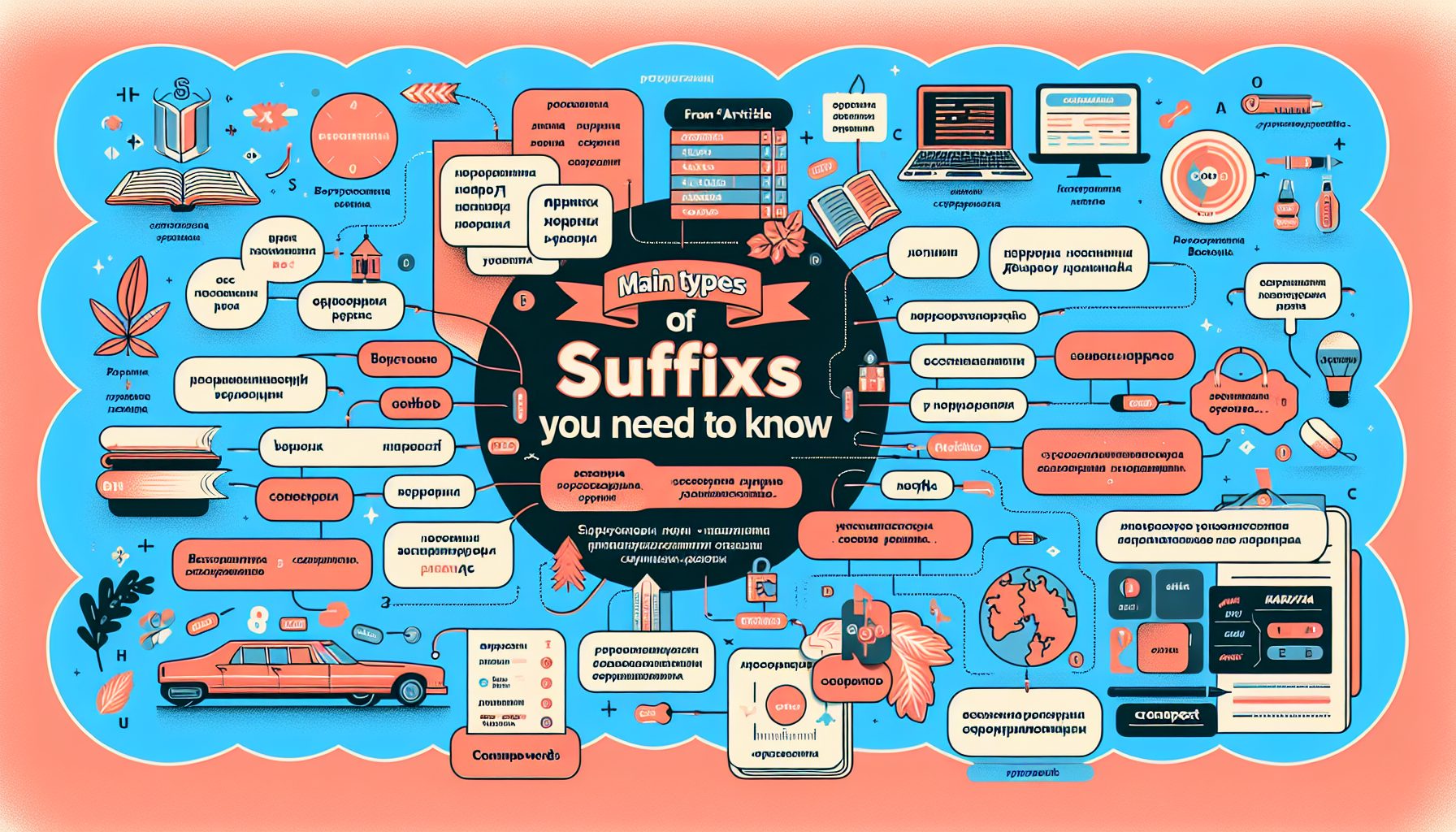 Главные типы суффиксов, которые нужно знать