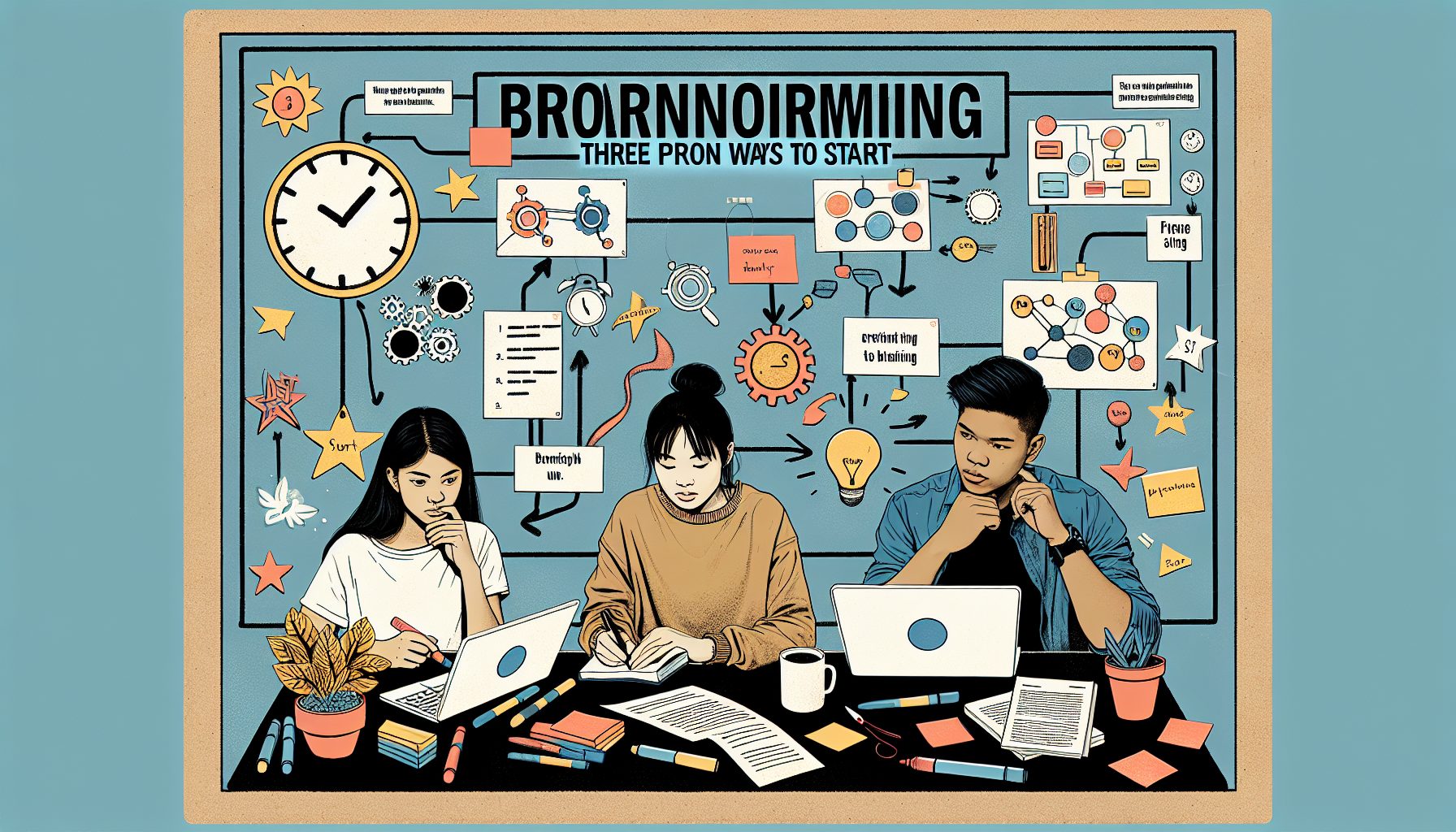 Три проверенных способа придумать начало