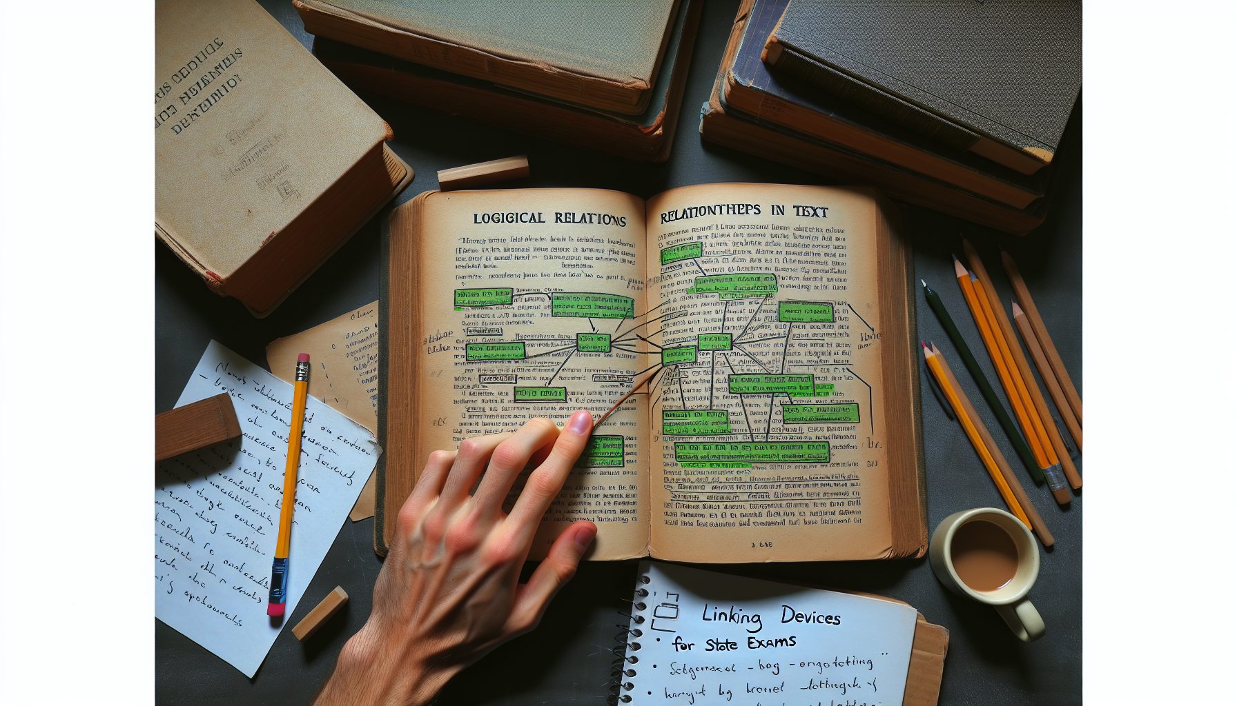 Как выстроить логические отношения между частями текста