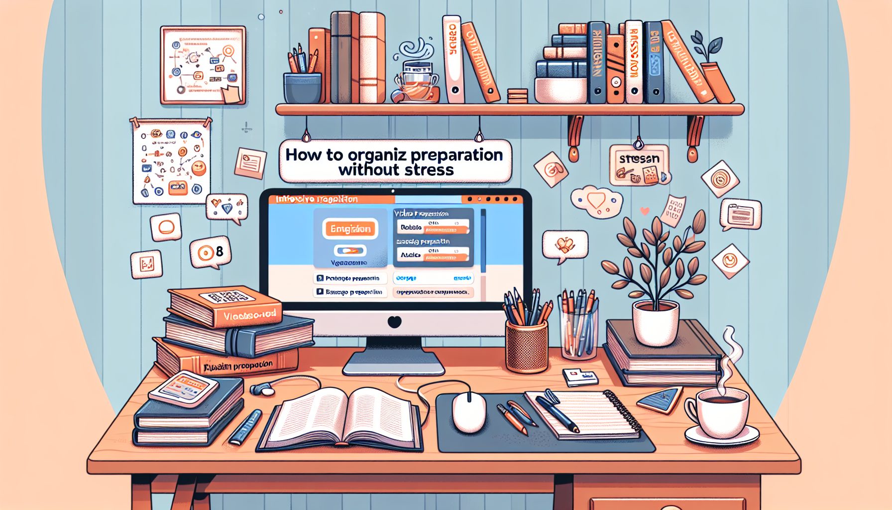 Как организовать подготовку без стресса