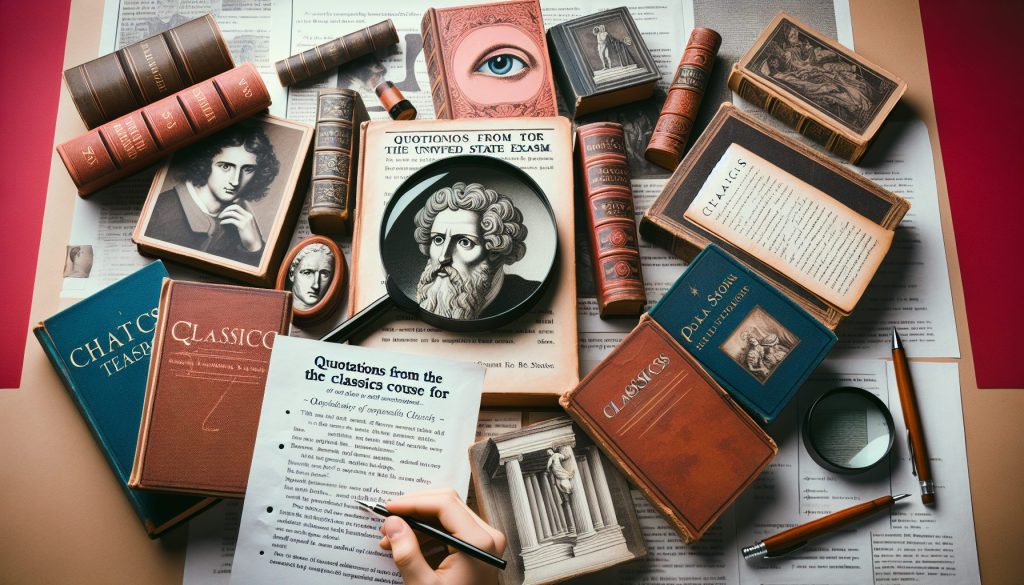 Курс «цитаты классиков» для подготовки к ЕГЭ