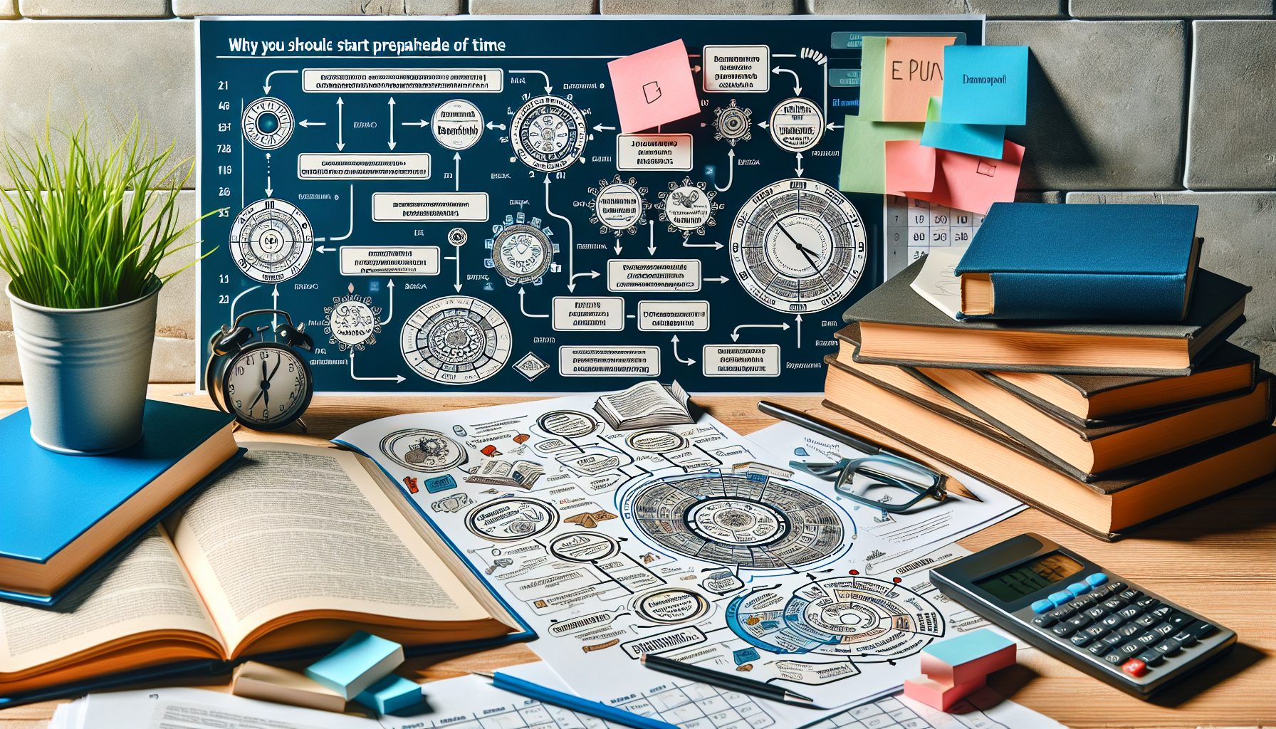 Зачем начинать подготовку заранее