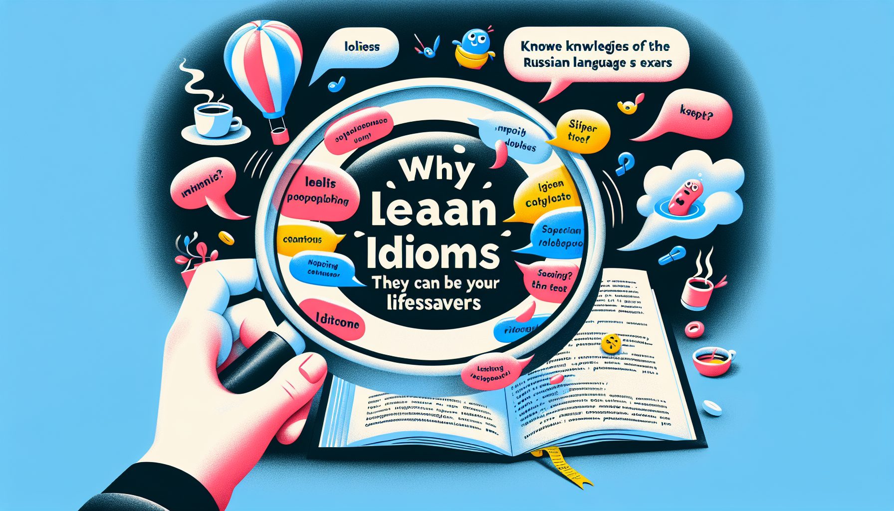 Зачем вообще учить фразеологизмы и кого они спасают