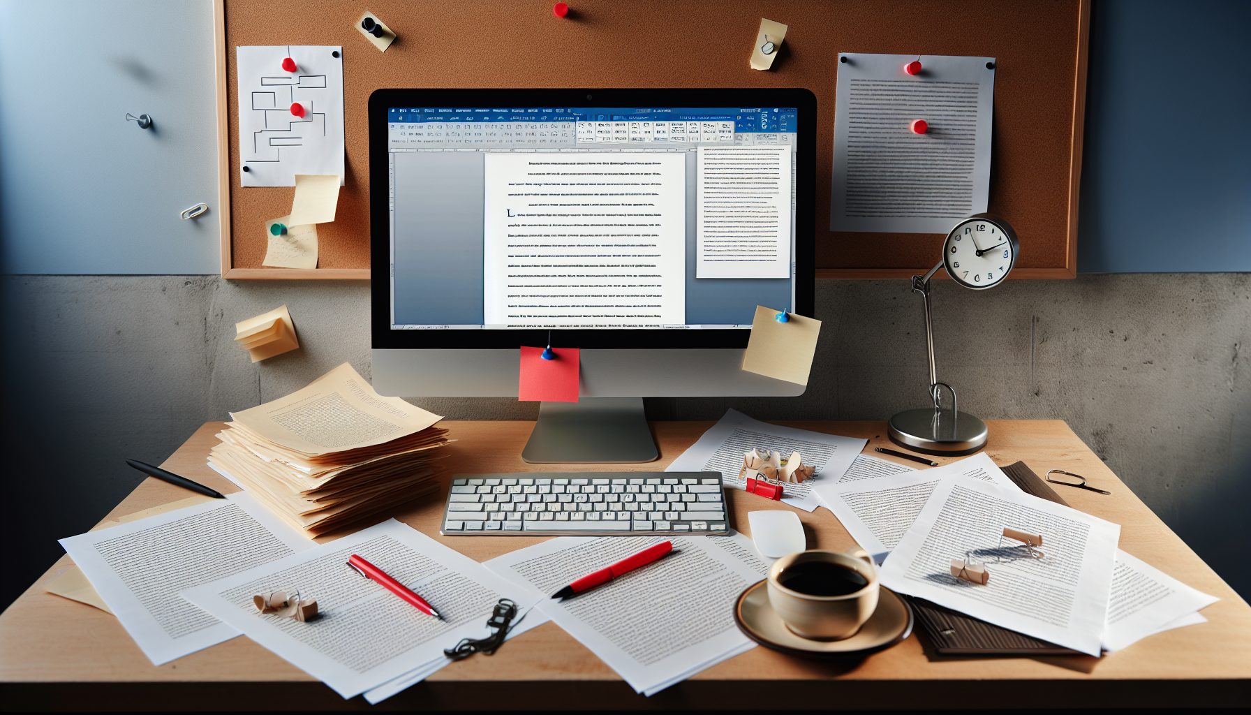 Работа с черновиком и финальные штрихи